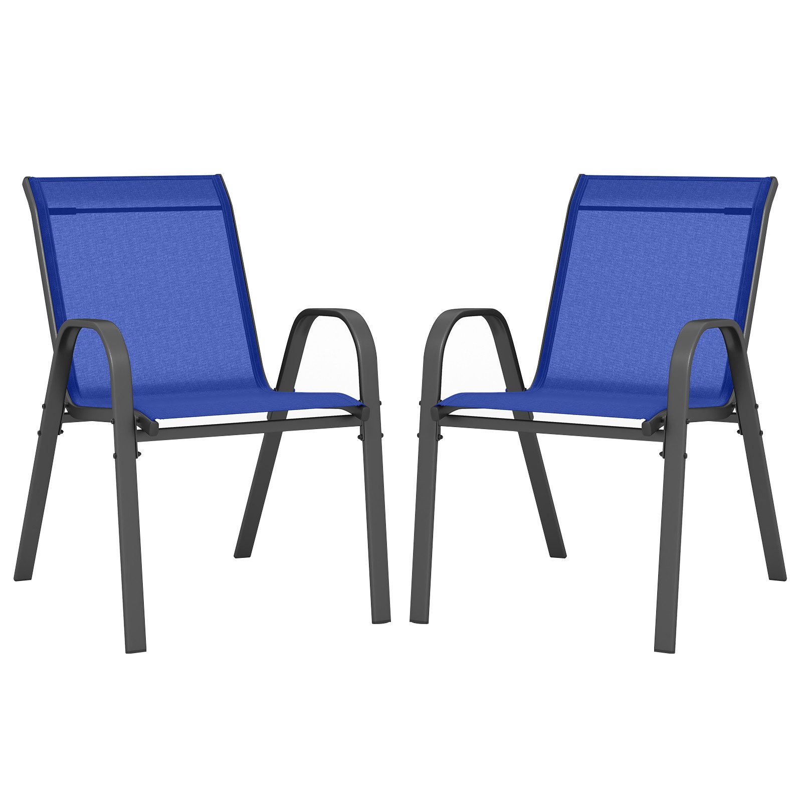 COSTWAY Gartenstuhl (2 St), Stapelstühle, aus günstig online kaufen