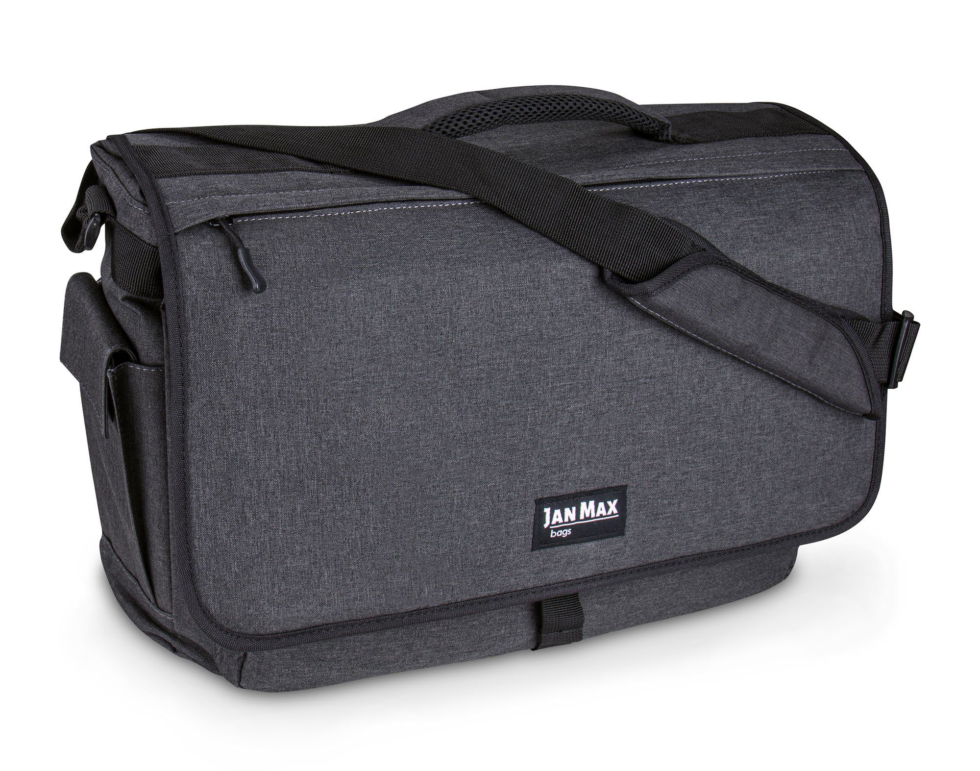 JAN MAX Laptoptasche »Arbeitstasche für Herren 17 Zoll«, Laptop Messenger  Bag mit Laptopfach, Laptoptasche 17 Zoll Bürotasche dunkel Grau / Schwarz  online kaufen | OTTO
