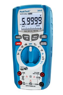 PeakTech Multimeter PeakTech 3441: TRMS Digitalmultimeter ~ 60.000 Counts ~ 1000V AC/DC