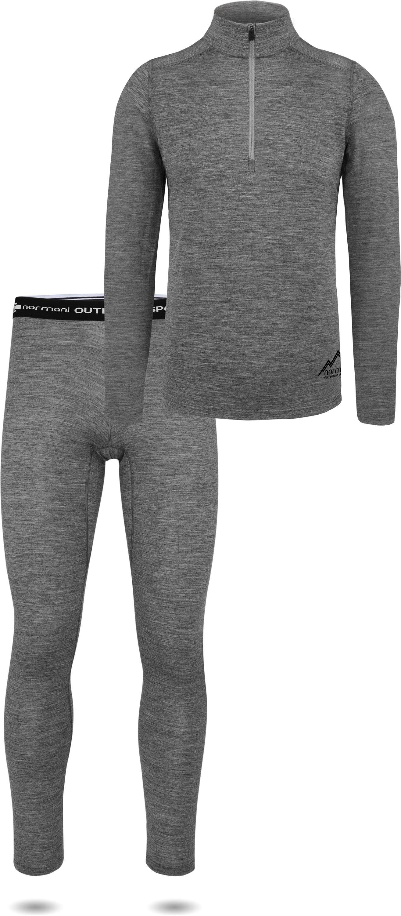 normani Thermounterhemd Herren Merino Langarmshirt und günstig online kaufen