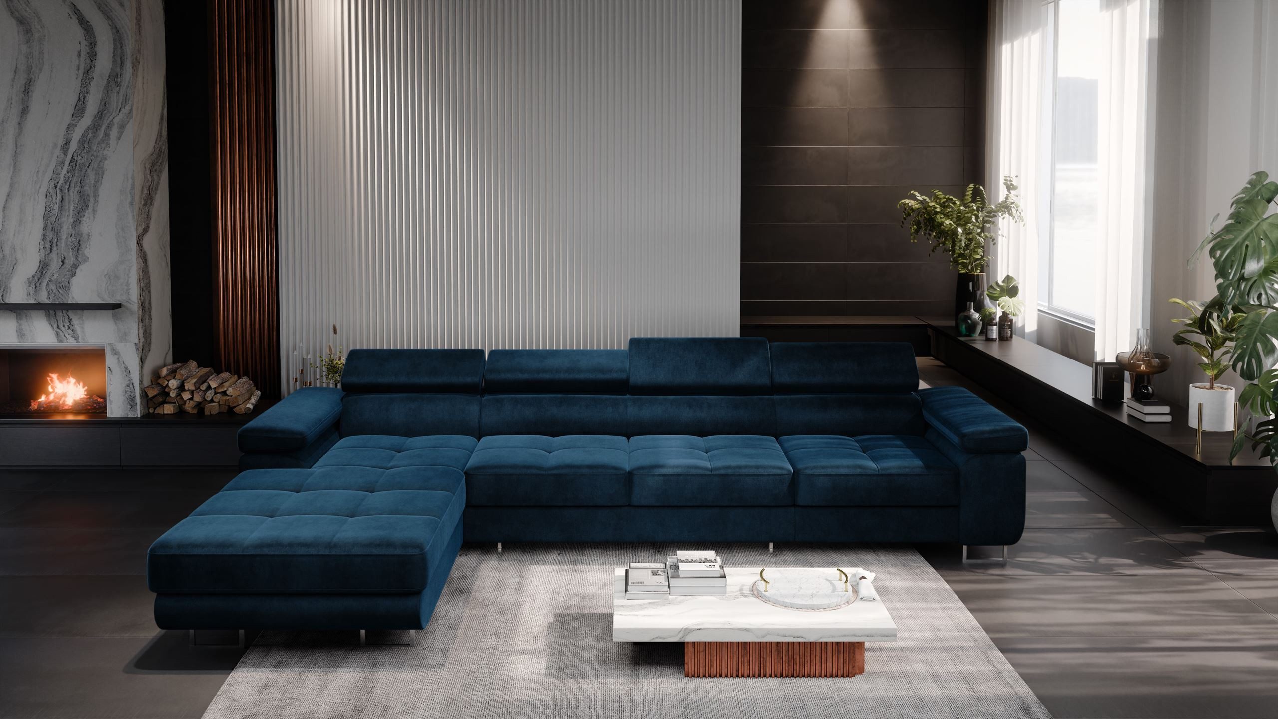 NEXT COLLECTION Ecksofa Alonzo Maxi, Verstellbare günstig online kaufen
