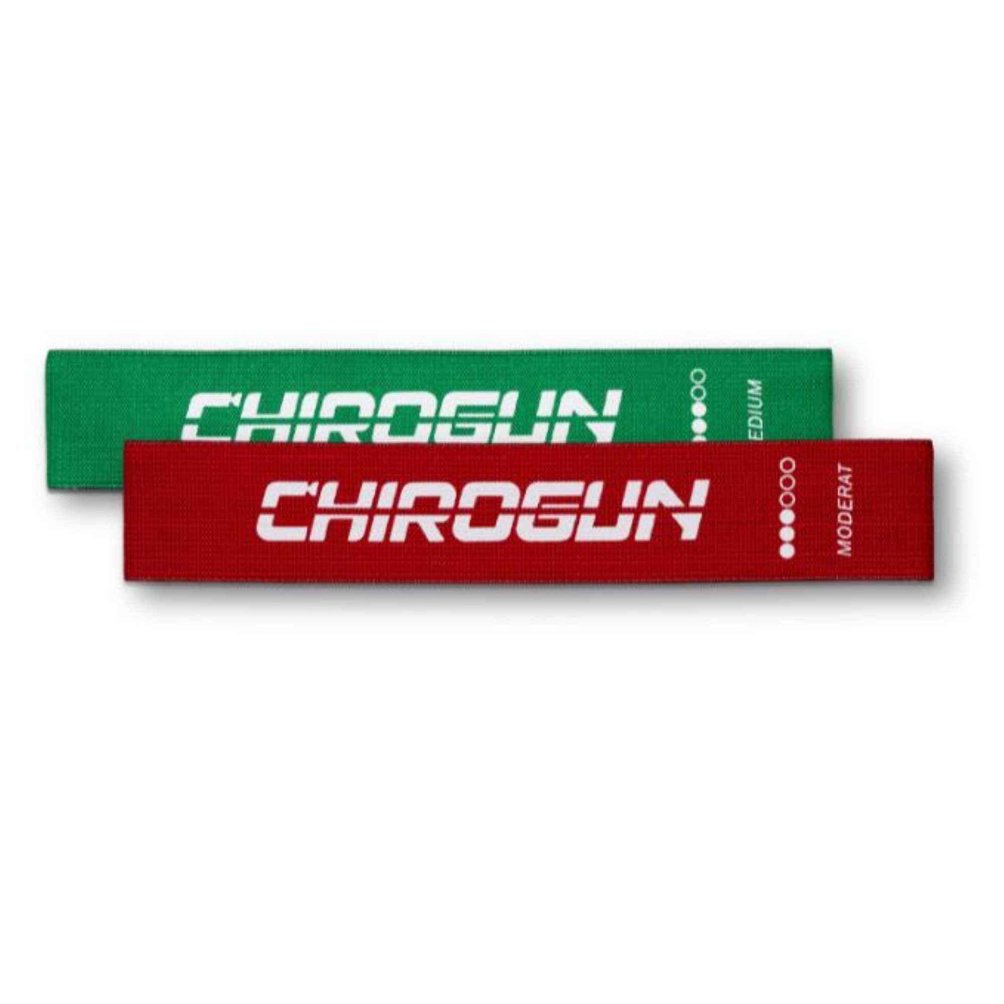 CHIROGUN Trainingsband CHIROGUN Loop Band 2er Set, Gelb 2,6kg - Orange 2,9 kg