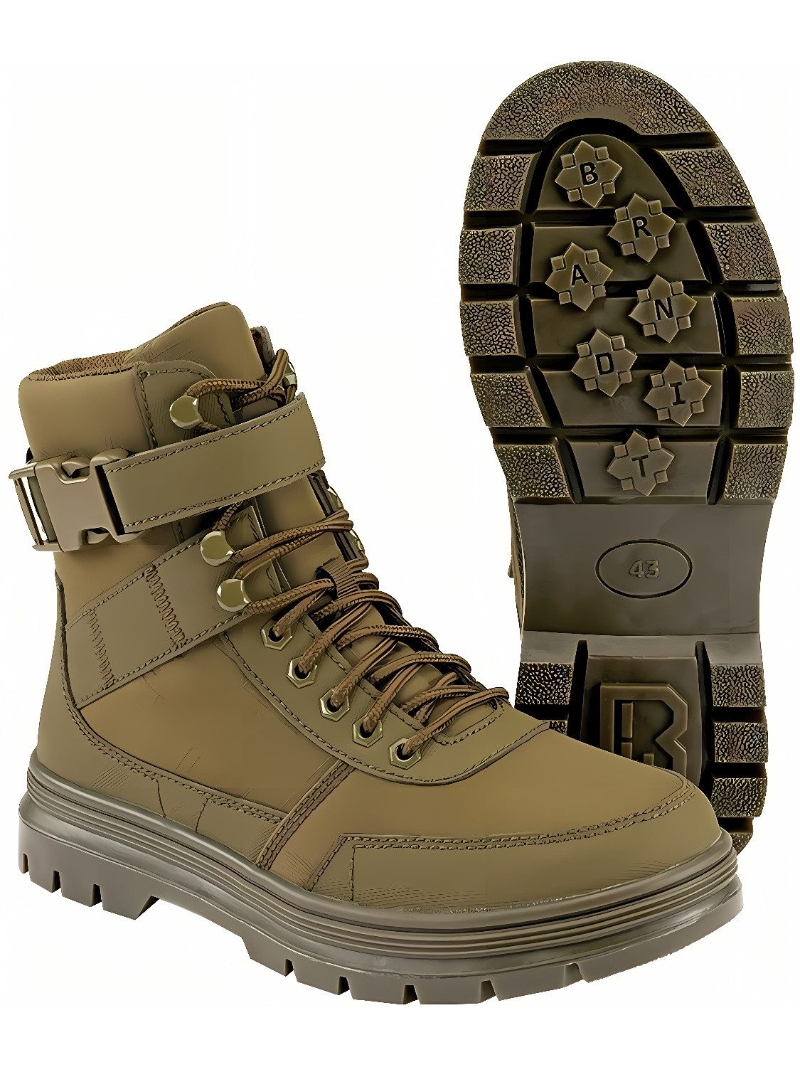 Tactical Boot Buckle 8 Eye Stiefel