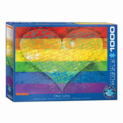 EUROGRAPHICS Puzzle One Love, 1000 Puzzleteile