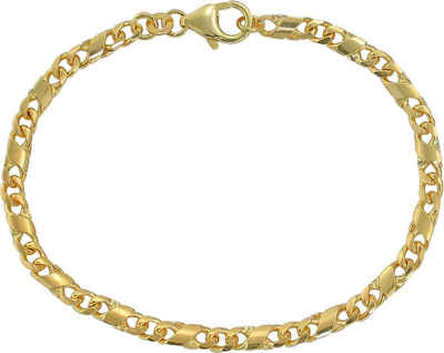 GoldDream Goldarmband »GDA0429Y GoldDream Armband Dollar-Kette 8Karat« (Armband), Damen, Herren Armband (Dollar) ca. 19cm, 333 Gelbgold - 8 Karat, Farbe: gold