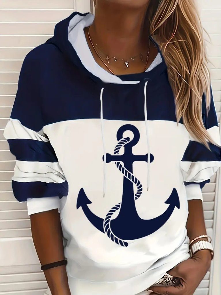 Moda Yakamoz Blusentop JANE'S Damen Kapuzen günstig online kaufen