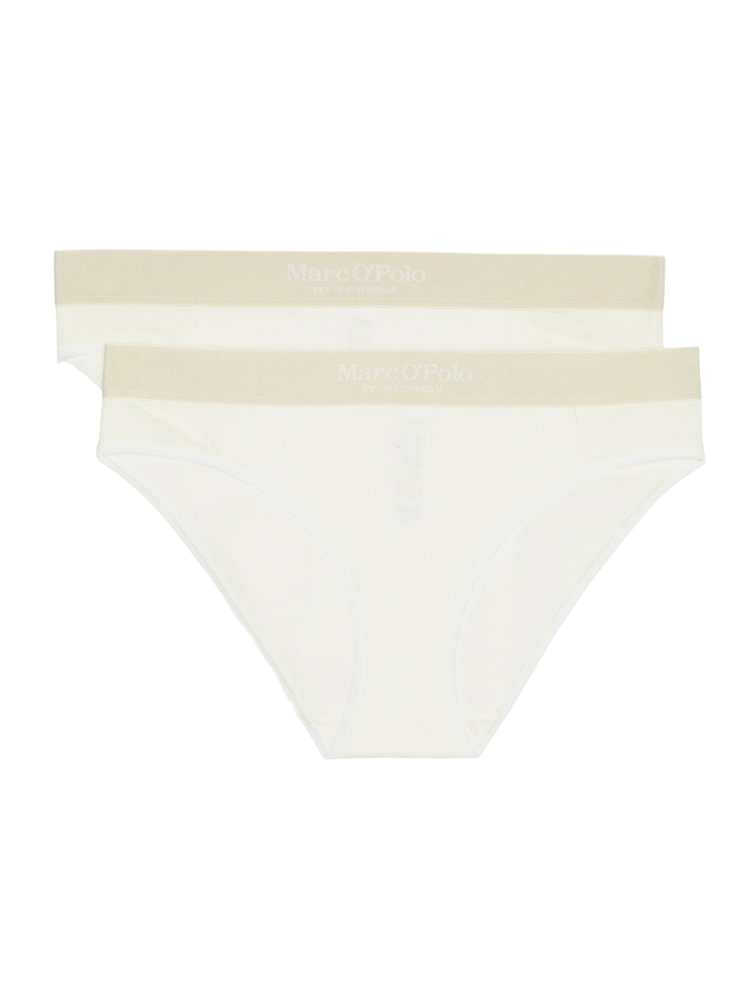 Marc O'Polo Slip Iconic Rib (2-St) unterhose unterwäsche basic