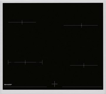 Sharp Elektro-Herd-Set K-62D19IM0-EU, mit Heißluft