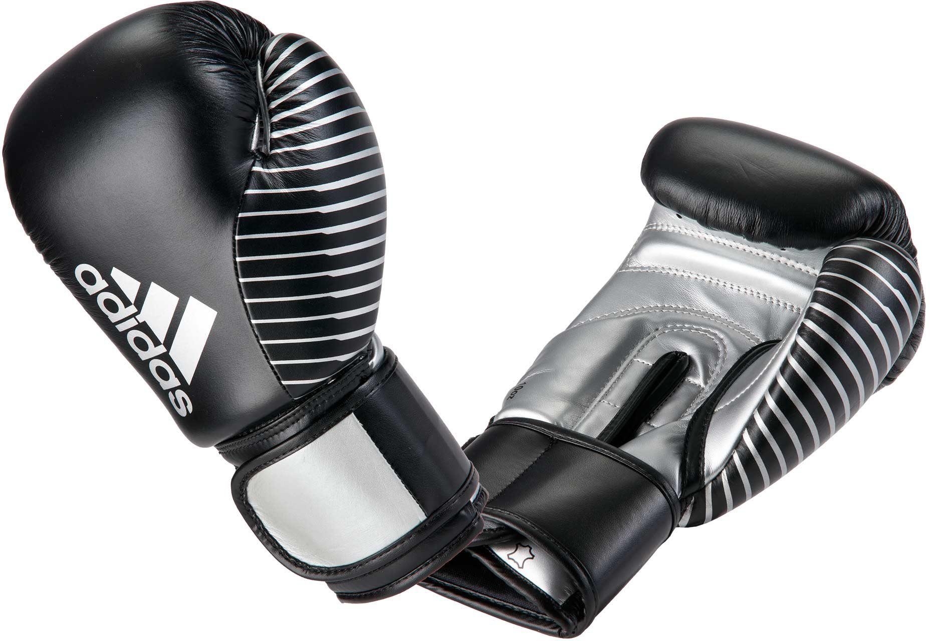 adidas Performance Boxhandschuhe black/silver Handschuh Competition