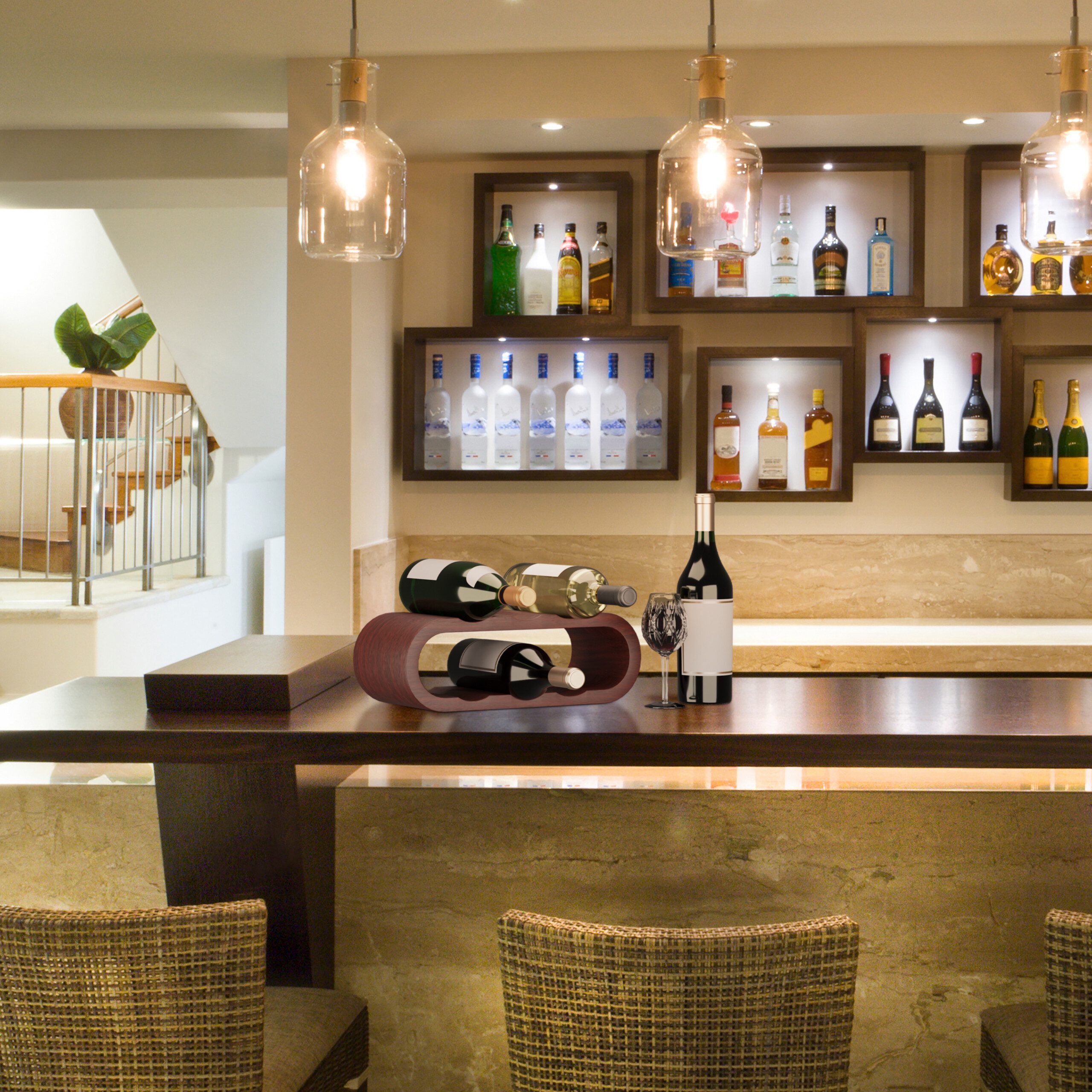 relaxdays Weinregal für 6 Flasche günstig online kaufen