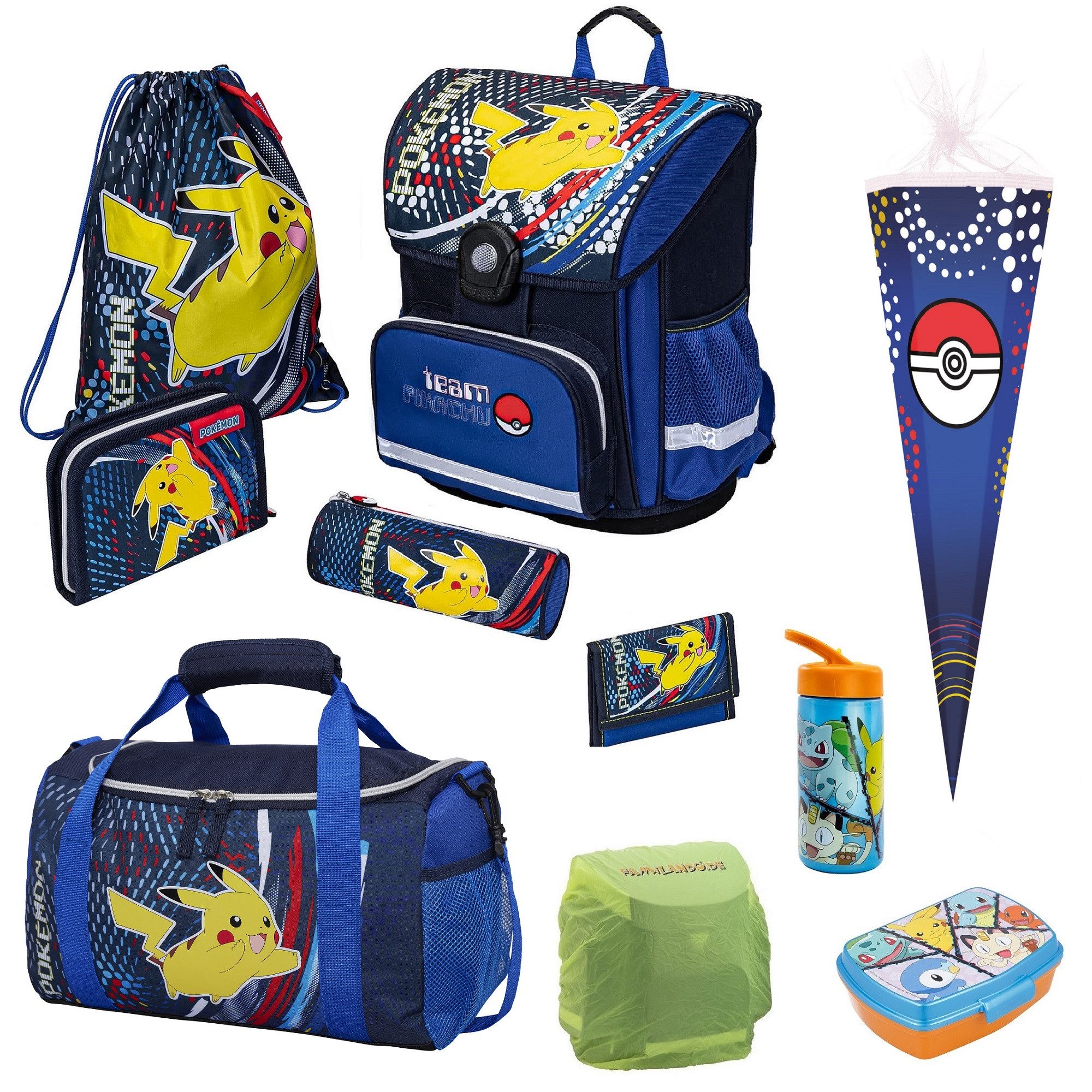 Schulranzen Pokemon für Kinder von der 1. bis 4. Klasse