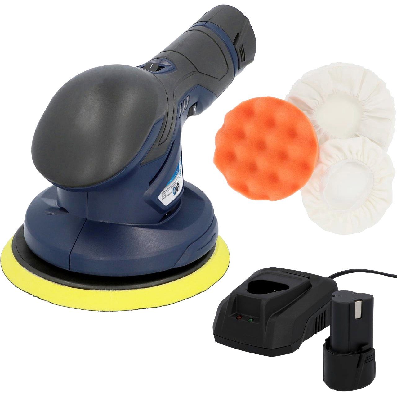 Cartrend Akku-Poliermaschine, Ø 150 mm, 12V