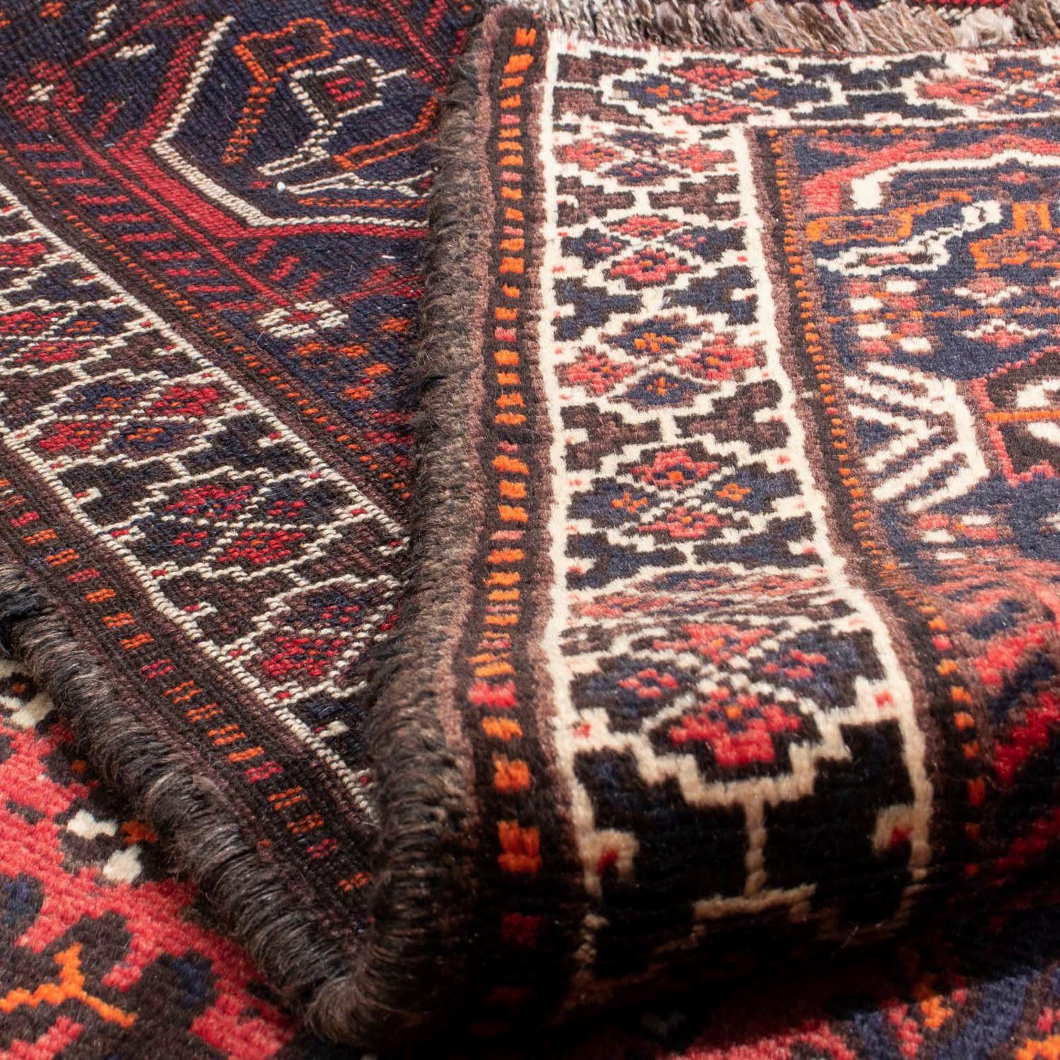 Rosso Höhe: cm, Unikat 10 x mit morgenland, rechteckig, Shiraz Zertifikat Medaillon Wollteppich 295 mm, 218