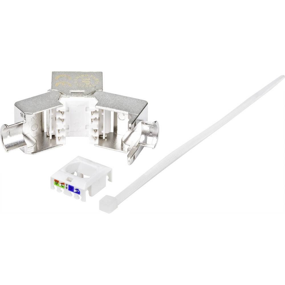RJ45-Einbaumodul Keystone CAT 6a "Butterfly" Netzwerk-Adapter
