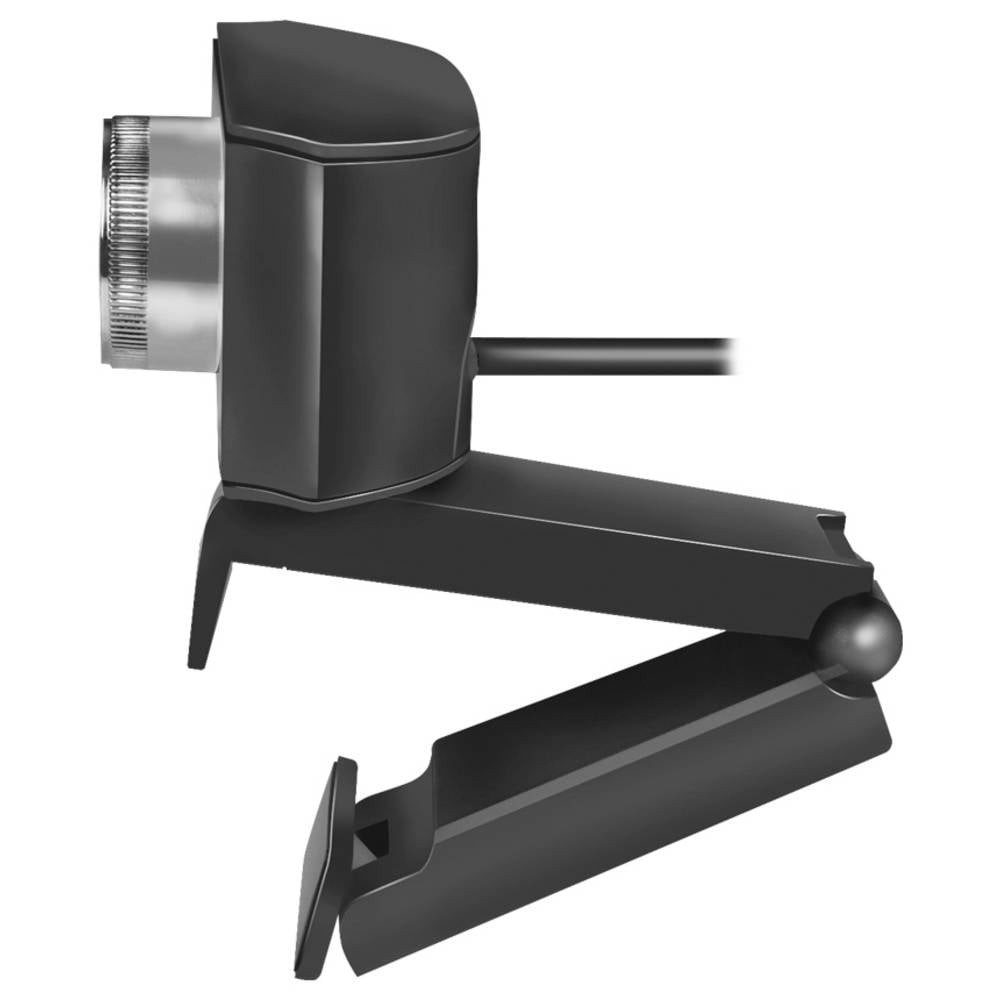 LogiLink UA0377 Full HD-Webcam Klemm-Halterung, Mikrofon Webcam (Klemm-Halterung, Mikrofon)