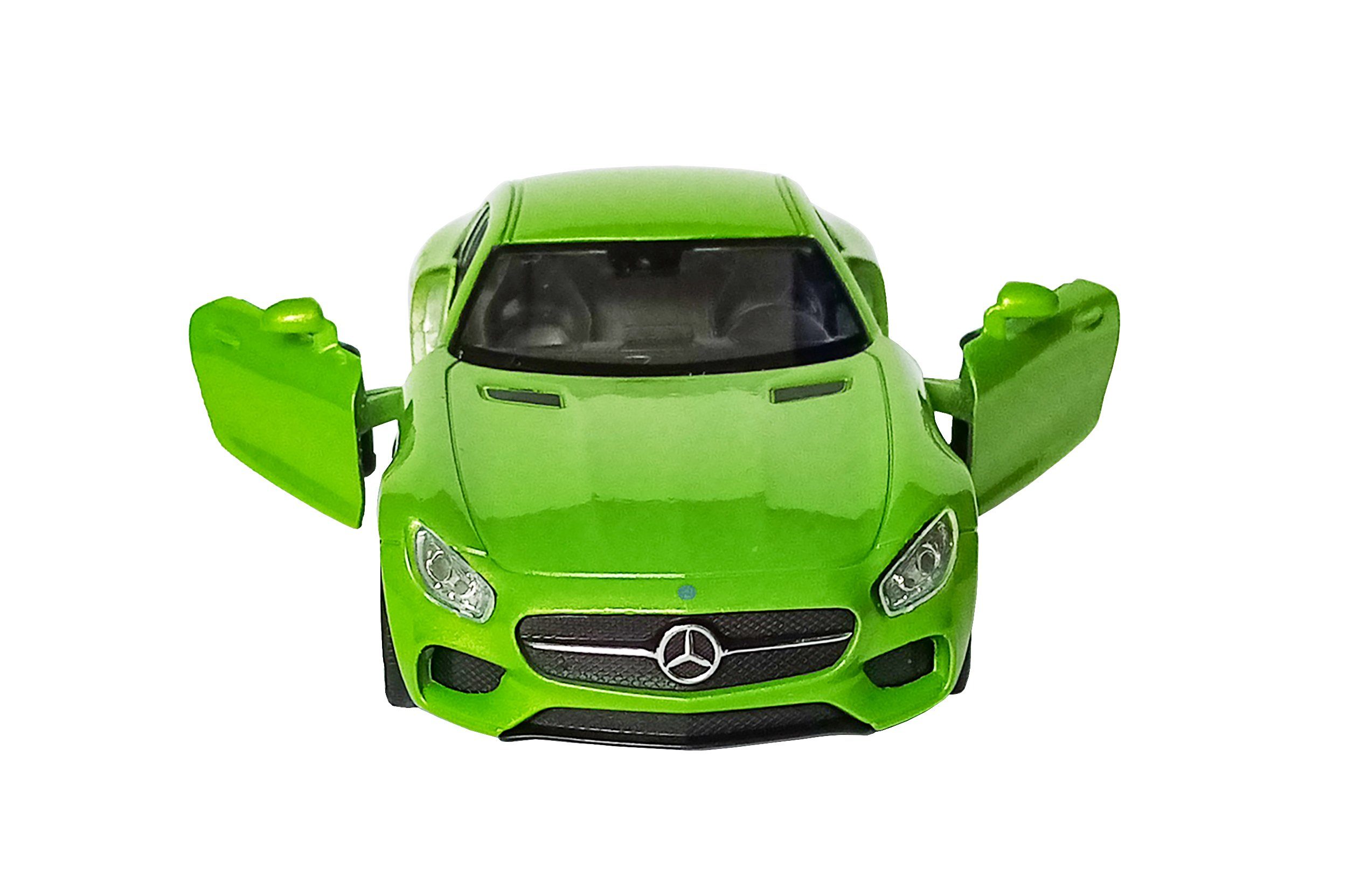 Welly Modellauto MERCEDES-AMG GT Modellauto Metall Modell Auto 03 (Grün-Met günstig online kaufen