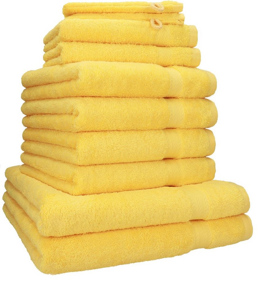 Betz Handtücher 10-teiliges Handtuch Set Premium, 100% Baumwolle (10-St), 4 Handtücher 50x100 cm, 2 Duschtücher 70x140 cm, 2 Gästetücher 30x50