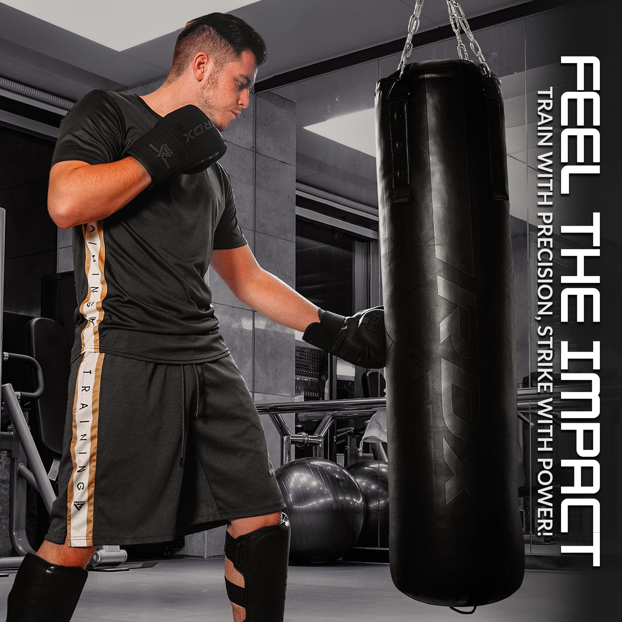 RDX Sports Sandsackhandschuhe RDX Boxsackhandschuhe für Martial Arts, Sparring, Boxen