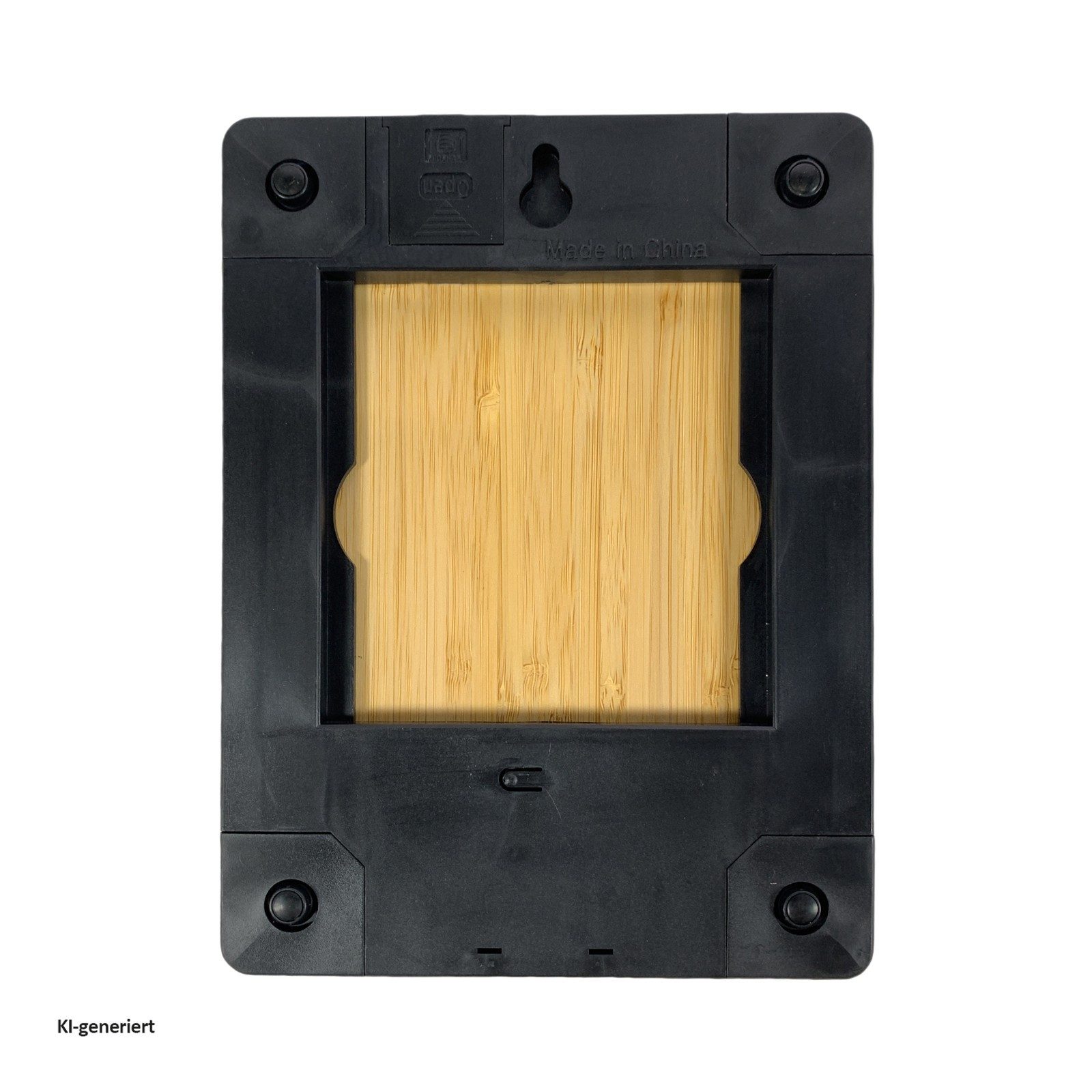 HTI-Living Küchenwaage Digitale Küchenwaage aus Bambus, (Stück, 1-tlg., 1 Küchenwaage ohne Batterie), Lebensmittelwaage