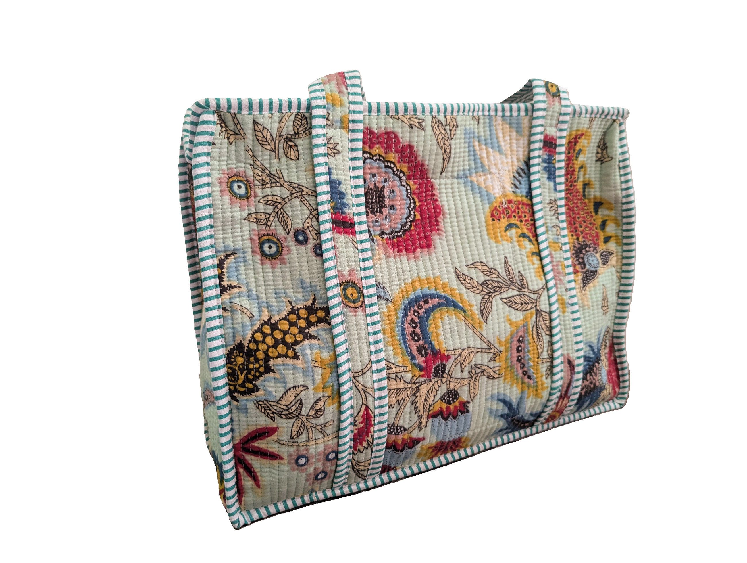 Aurelie Strandtasche Sommertasche, Innentasche mit Reisverschluss