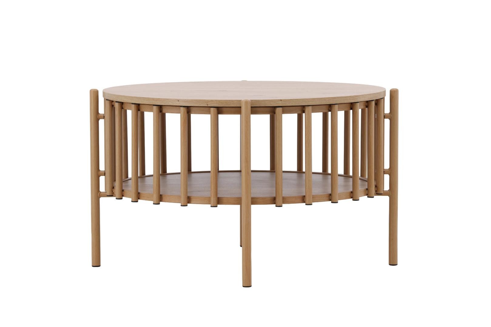 Venture Home Couchtisch Rubbo Couchtisch 1 Regal natur.