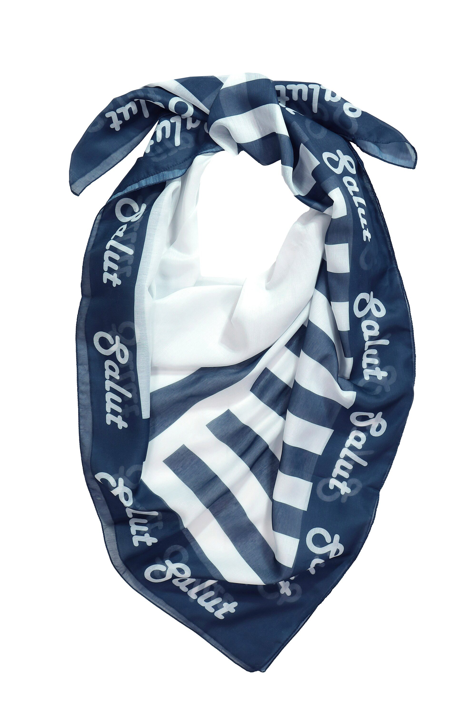 Ulla Popken Halstuch Tuch Streifen quadratisch günstig online kaufen