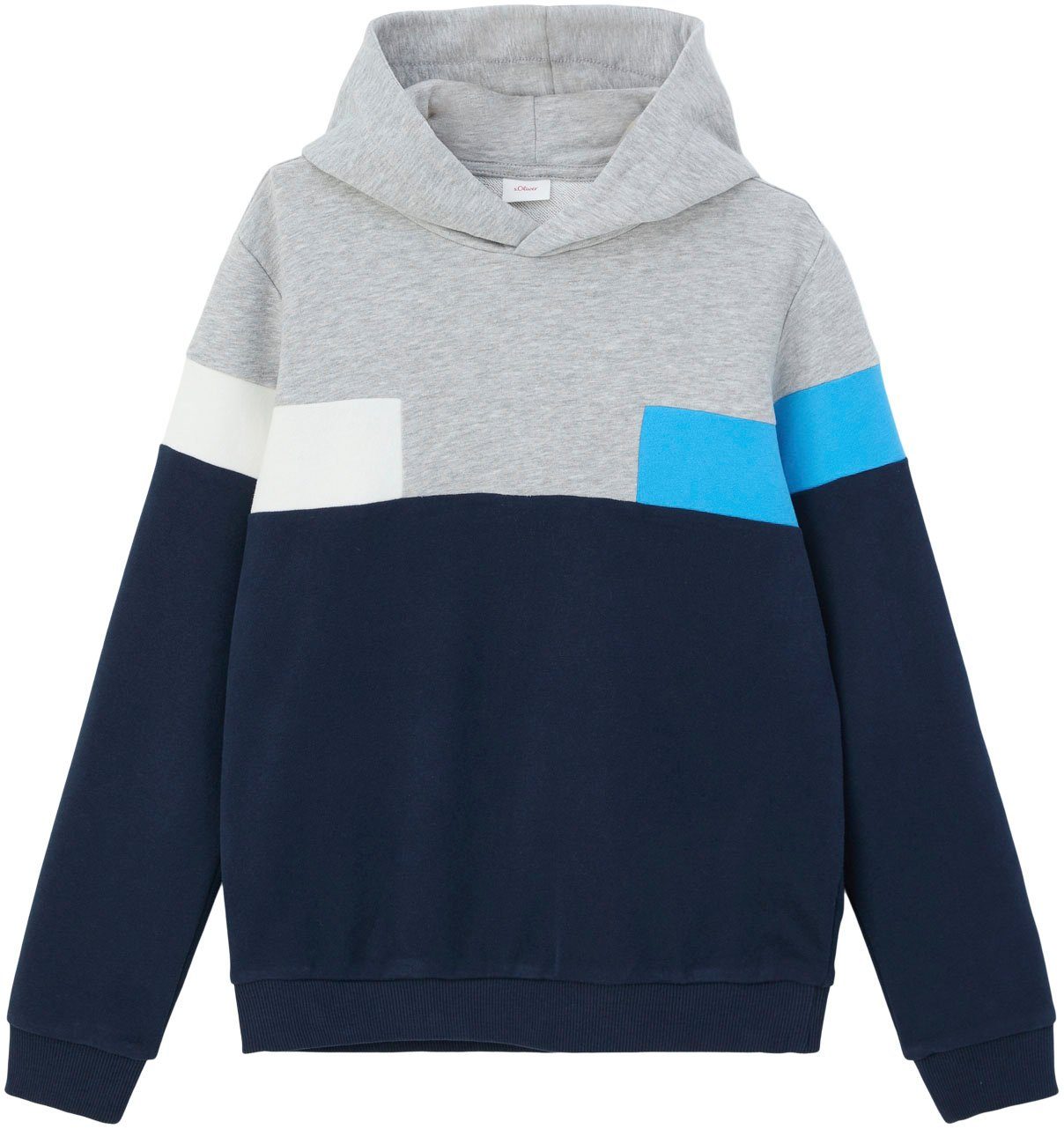 s.Oliver Junior Sweatshirt mit Colour Blocking