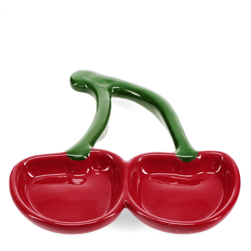 Rex London Schmuckablage Cherry (Keramik, 1 St., Kirsche), ca. 15,9 x 15,3 x 1,9 cm