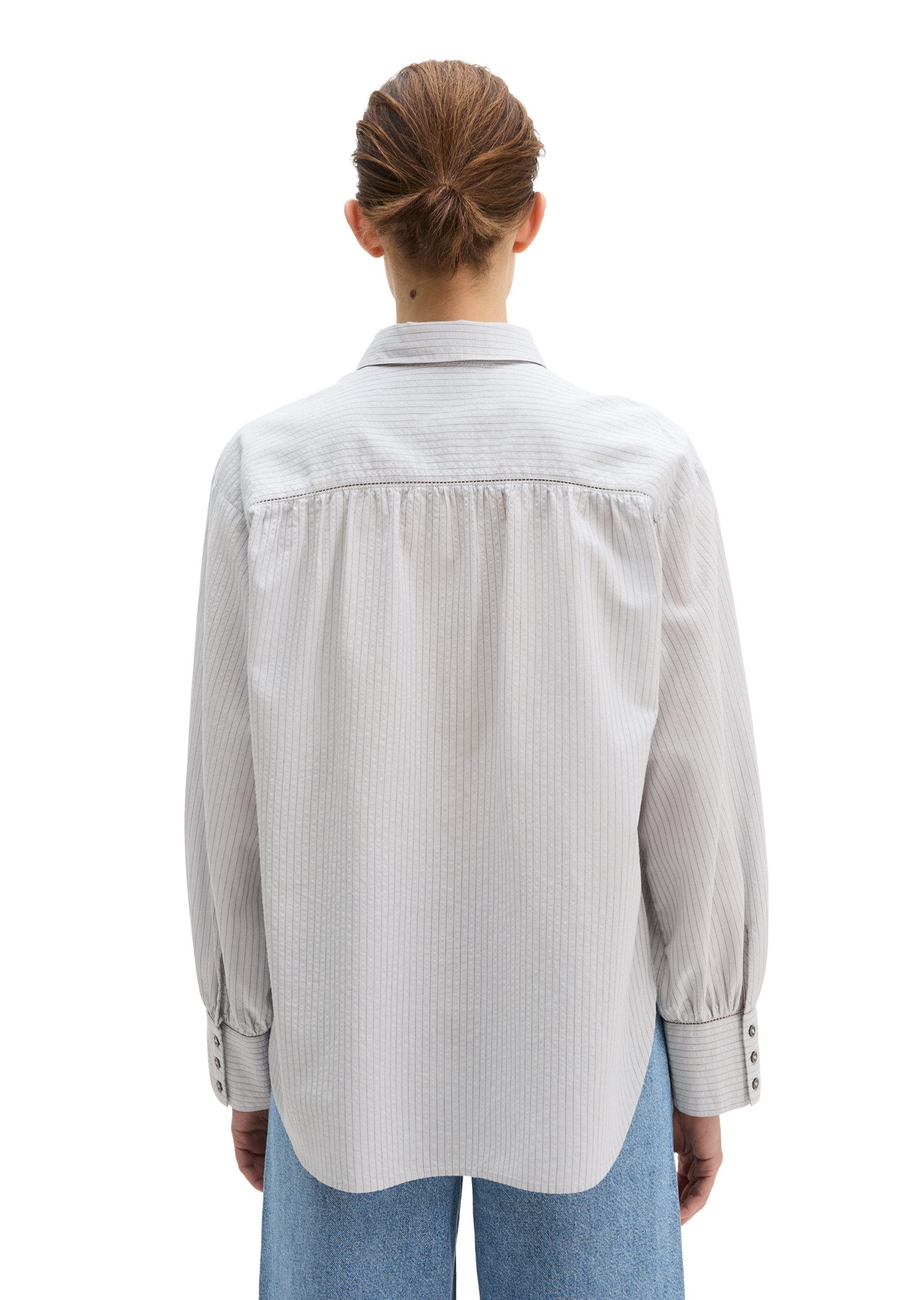 Marc O'Polo Langarmbluse aus Organic-Cotton-Viskose-Mix