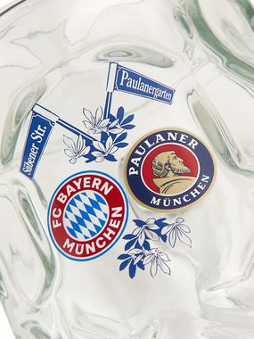 FC Bayern München Bierglas FCB Maßkrug, Glas