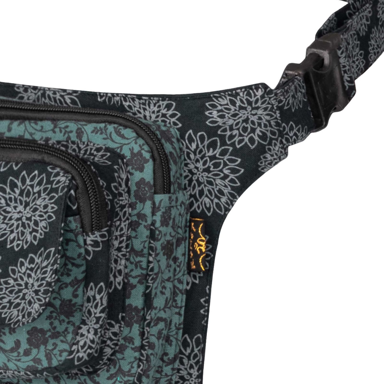KUNST UND MAGIE Bauchtasche KUNST UND MAGIE Boho Goa Bauchtasche Gürteltasche Hüfttasche Sidebag