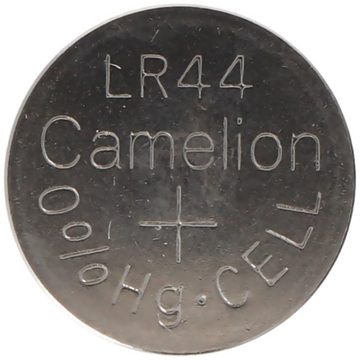 Camelion Alkaline Batterie AG13, LR44, V13GA, GPA76, 82, LR1154, 357A 10er Pac Knopfzelle, (1,5 V)