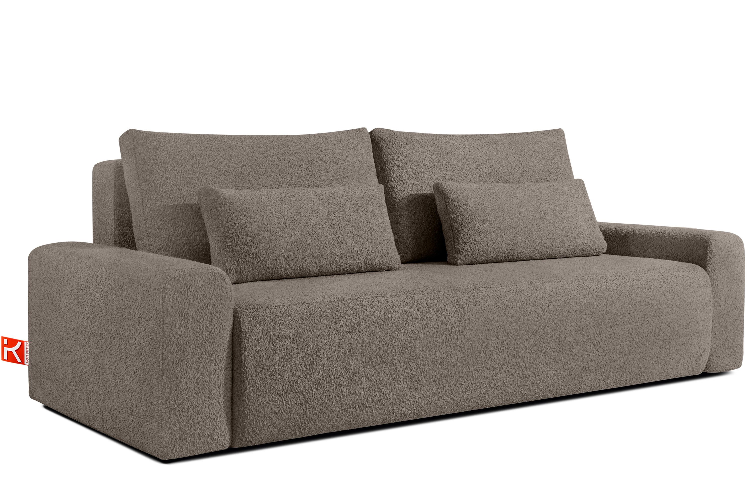 KONSIMO® 3-Sitzer MOLLIS Schlafsofa, Einzelsofa, mit günstig online kaufen