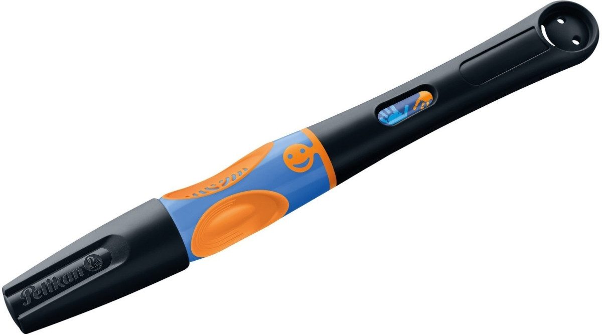 Pelikan Füllhalter Füllhalter griffix Rechtshänder Neon Black A schwarz inkl. 1 Patrone B