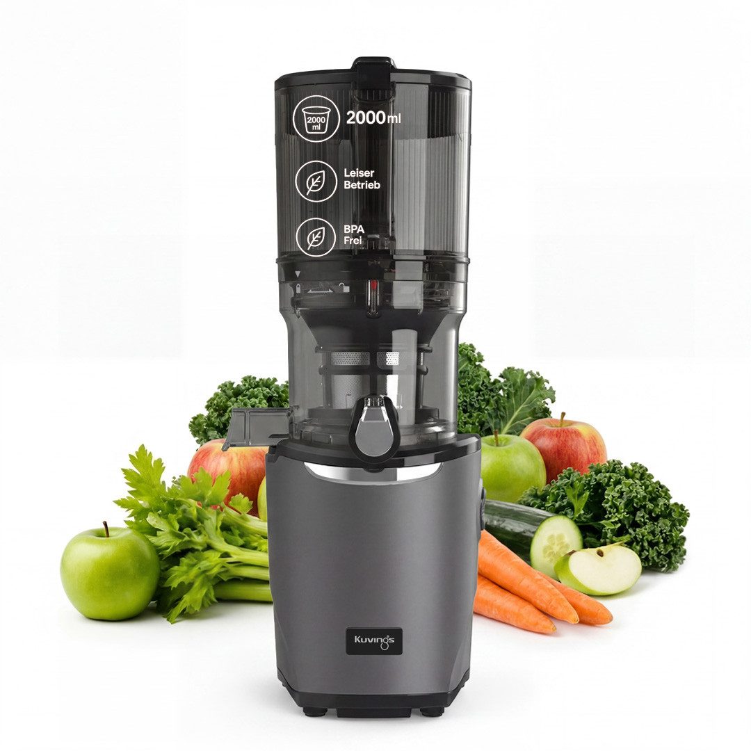 Kuvings 2in1 Entsafter AUTO9 HANDS-FREE SLOW JUICER (KHS-975SE), 200 W