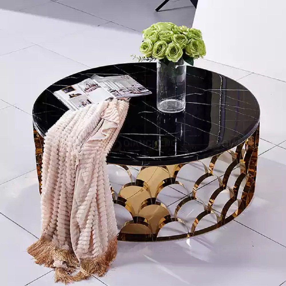 JVmoebel Couchtisch Runder Design-Couchtisch für stilvolles Wohnen Sofort (1x Couchtisch)