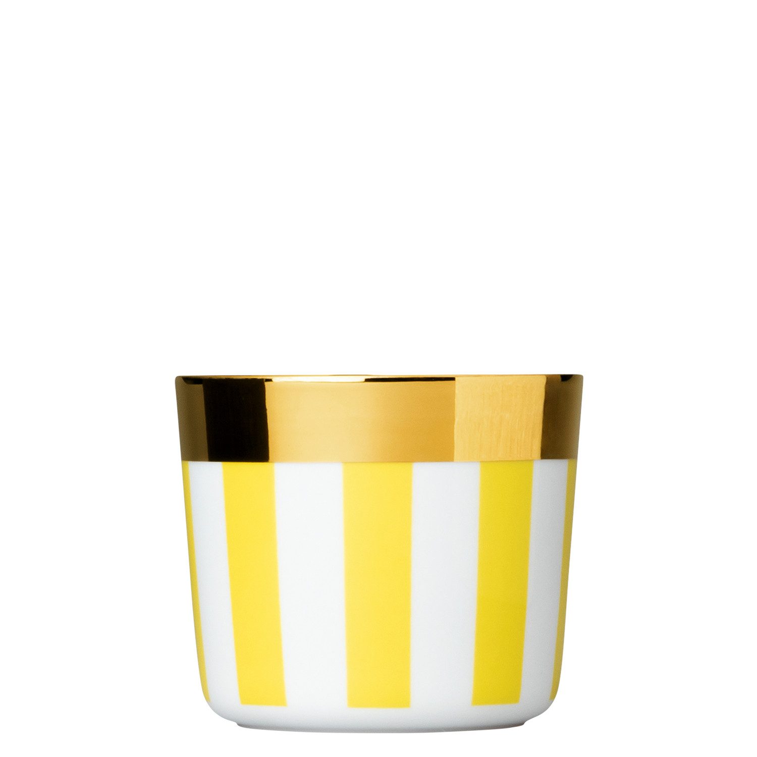 Sieger by Fürstenberg Champagnerglas Sieger by Fürstenberg Champagnerbecher Yellow, Porzellan, 24 Karat Gold