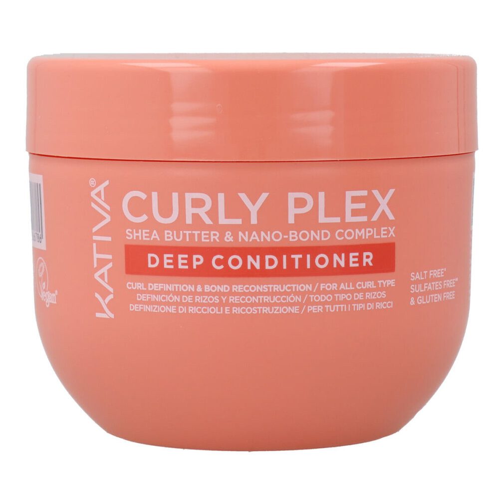 Kativa Haarpflege-Set Haarspülung Curly Plex 450 ml