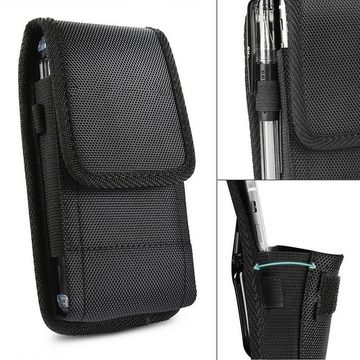 K-S-Trade Kameratasche für Apple iPhone 14 Pro Max, Holster Gürteltasche Holster Gürtel Tasche wasserabweisend Handy