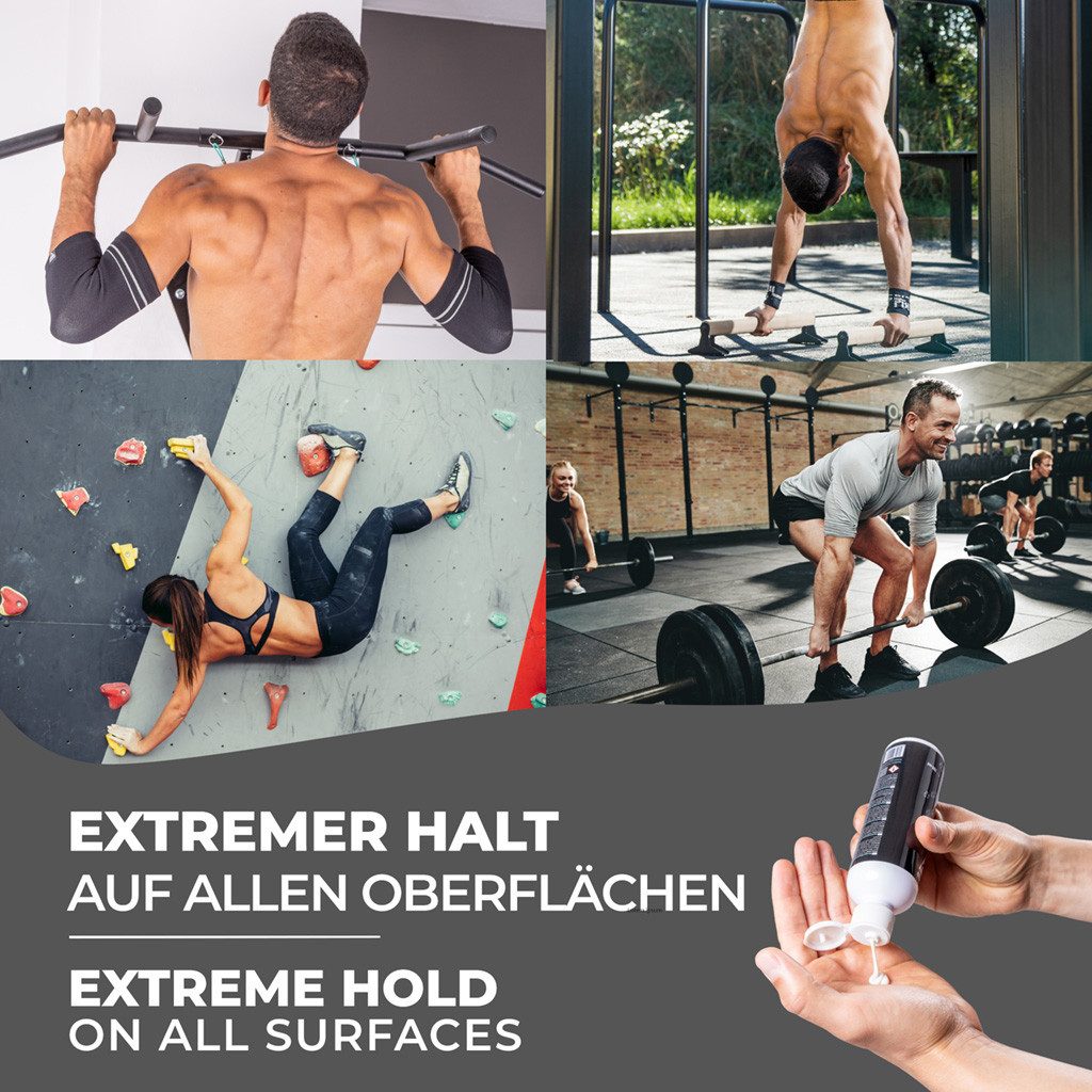 Pullup & Dip Chalkbag Liquid Chalk für perfekten Grip, schnell trocknend, stark & abwaschbar