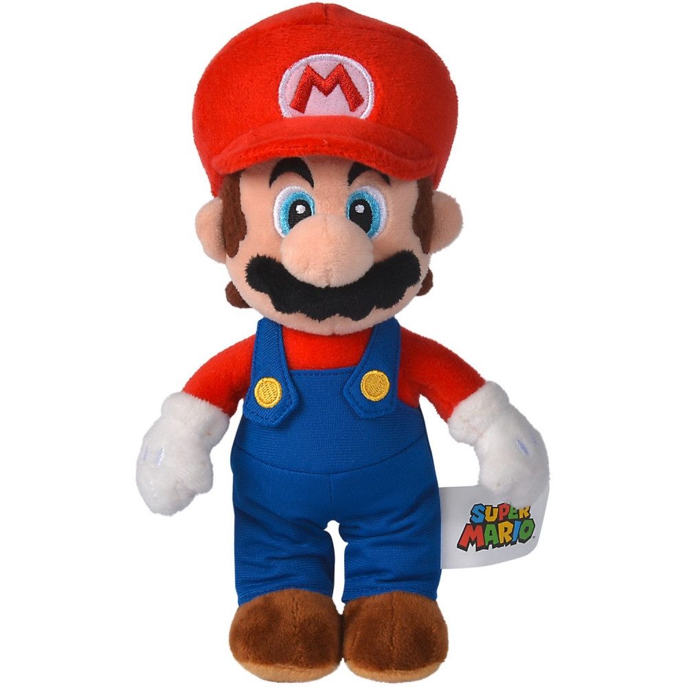 SIMBA Plüschfigur Simba Mario #3 Plüsch 20cm - Stofftier für Mario Fans. (Mario #3 Plüsch (20cm)