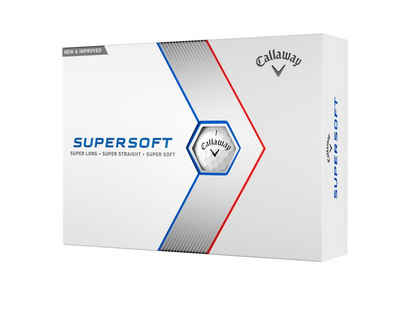 Callaway Golfball Callaway Supersoft Golfball (1 Dutzend) 12 Stück Einheitsgröße