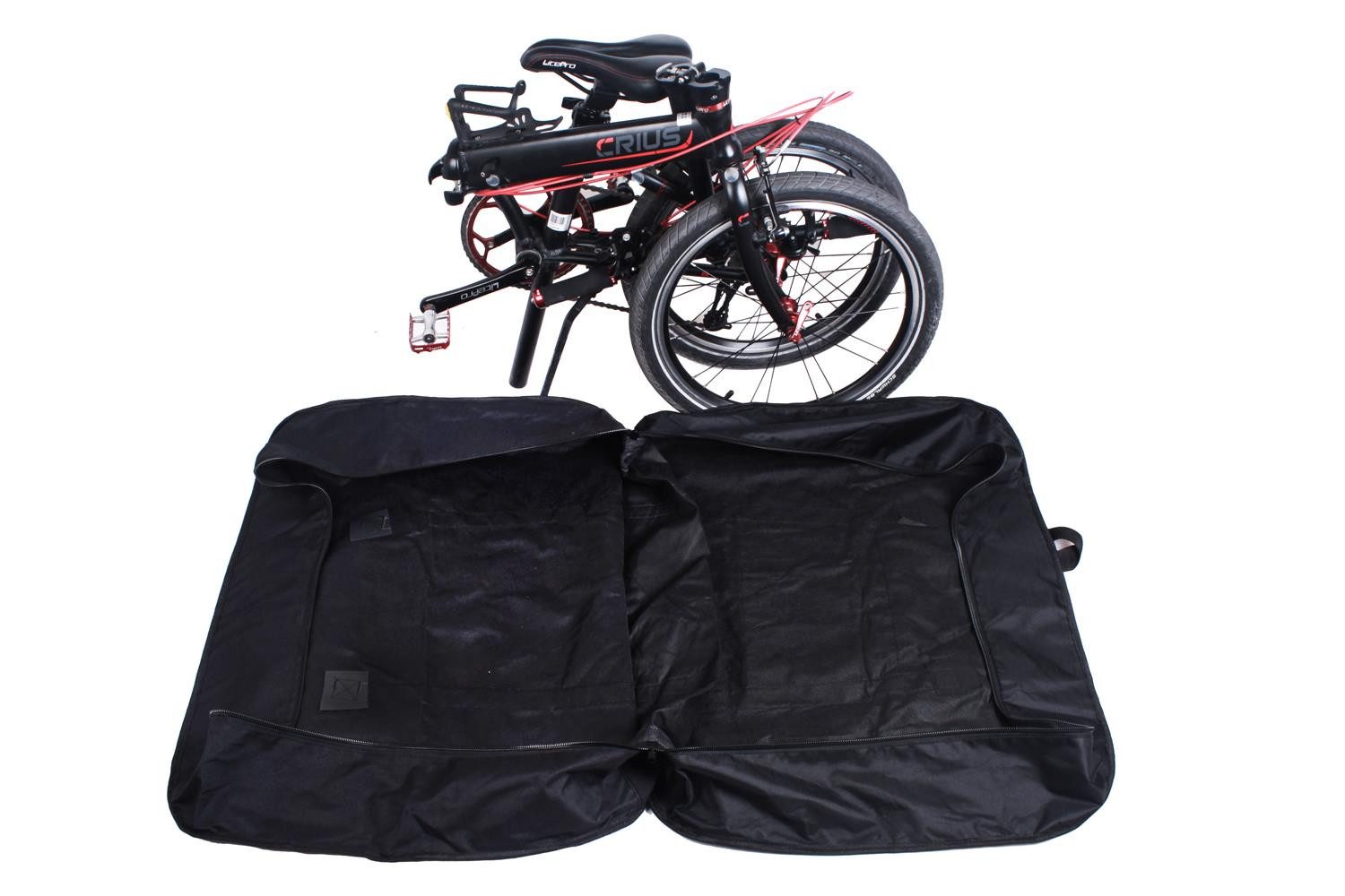 smartEC Fahrradtasche Transporttasche für 20 Zoll E-Falträder / E-Bike (1-tlg., 1 x Transporttasche), reißfest kratzfest wasserdicht Picknickunterlage Aufbewahrungsbeutel