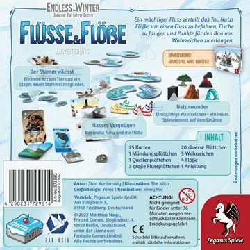 Pegasus Spiele Spiel, Endless Winter: Flüsse & Flöße [Erweiterung] (Frosted Games)