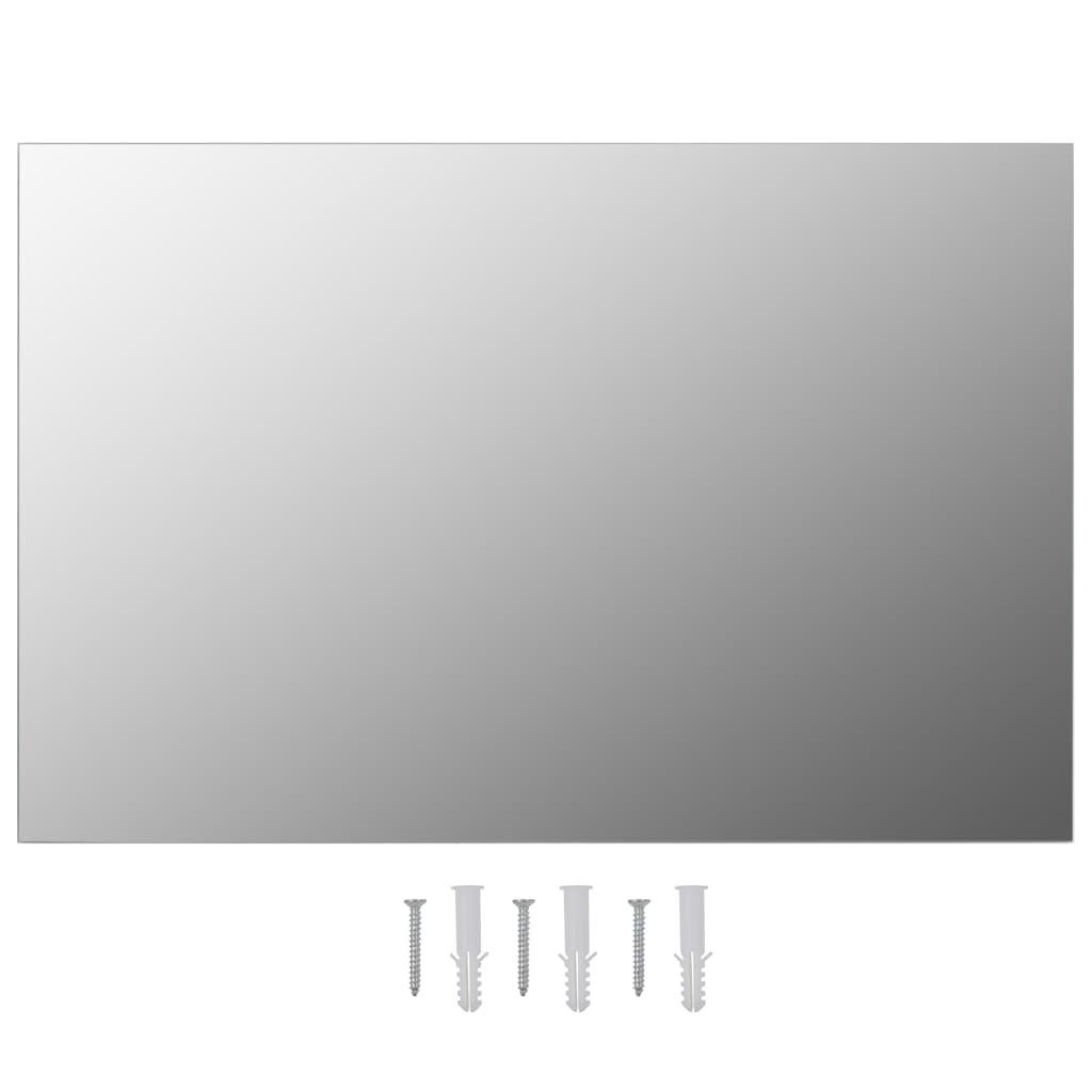 Spiegel Wandspiegel 60 x 40 cm Rechteckig Glas