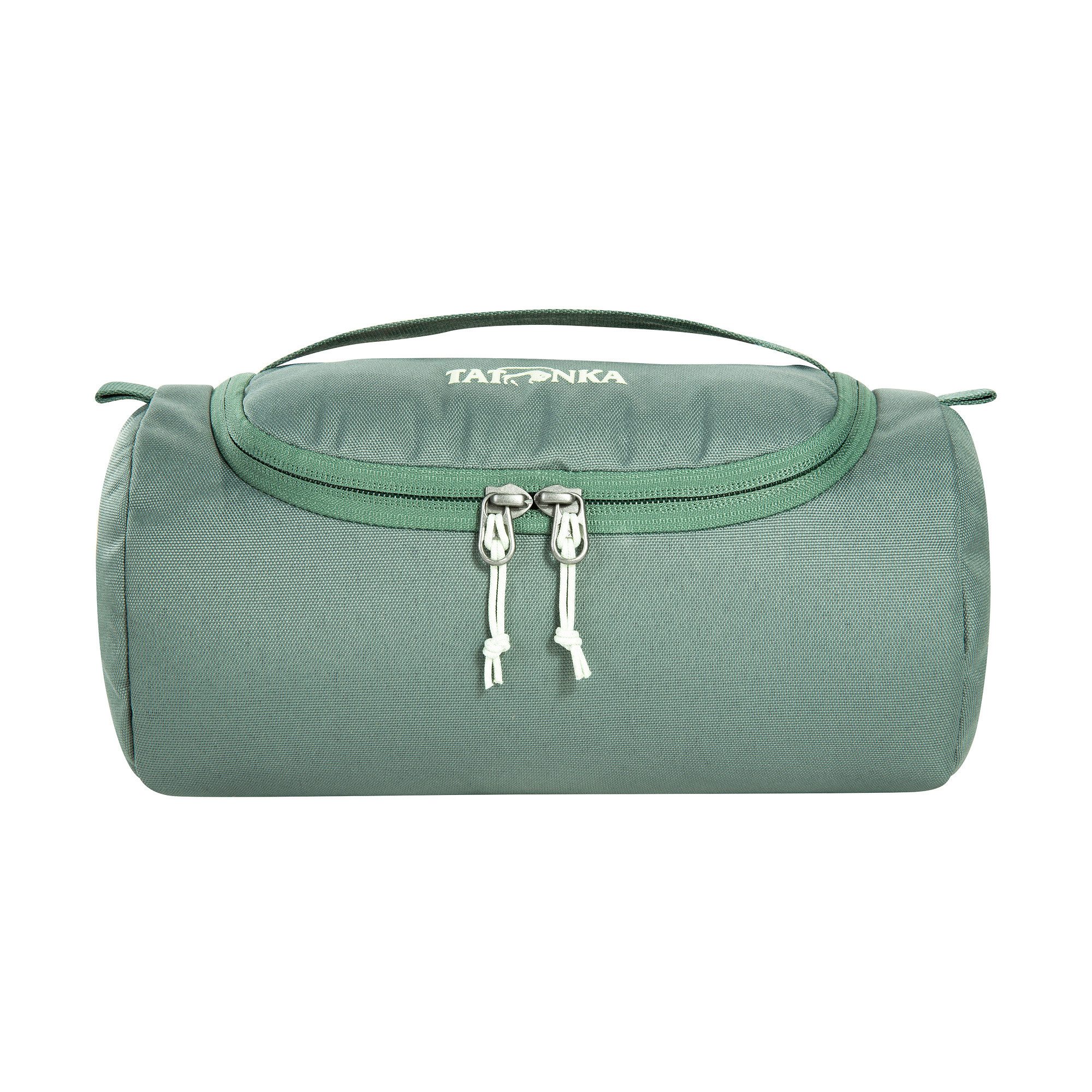 TATONKA® Kulturbeutel Care Barrel, Waschtasche mit Hauptfach, Innentaschen und unzerbrechlichem Spiegel