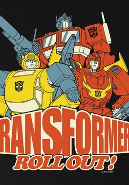 LOGOSHIRT T-Shirt Transformers mit coolem Frontdruck