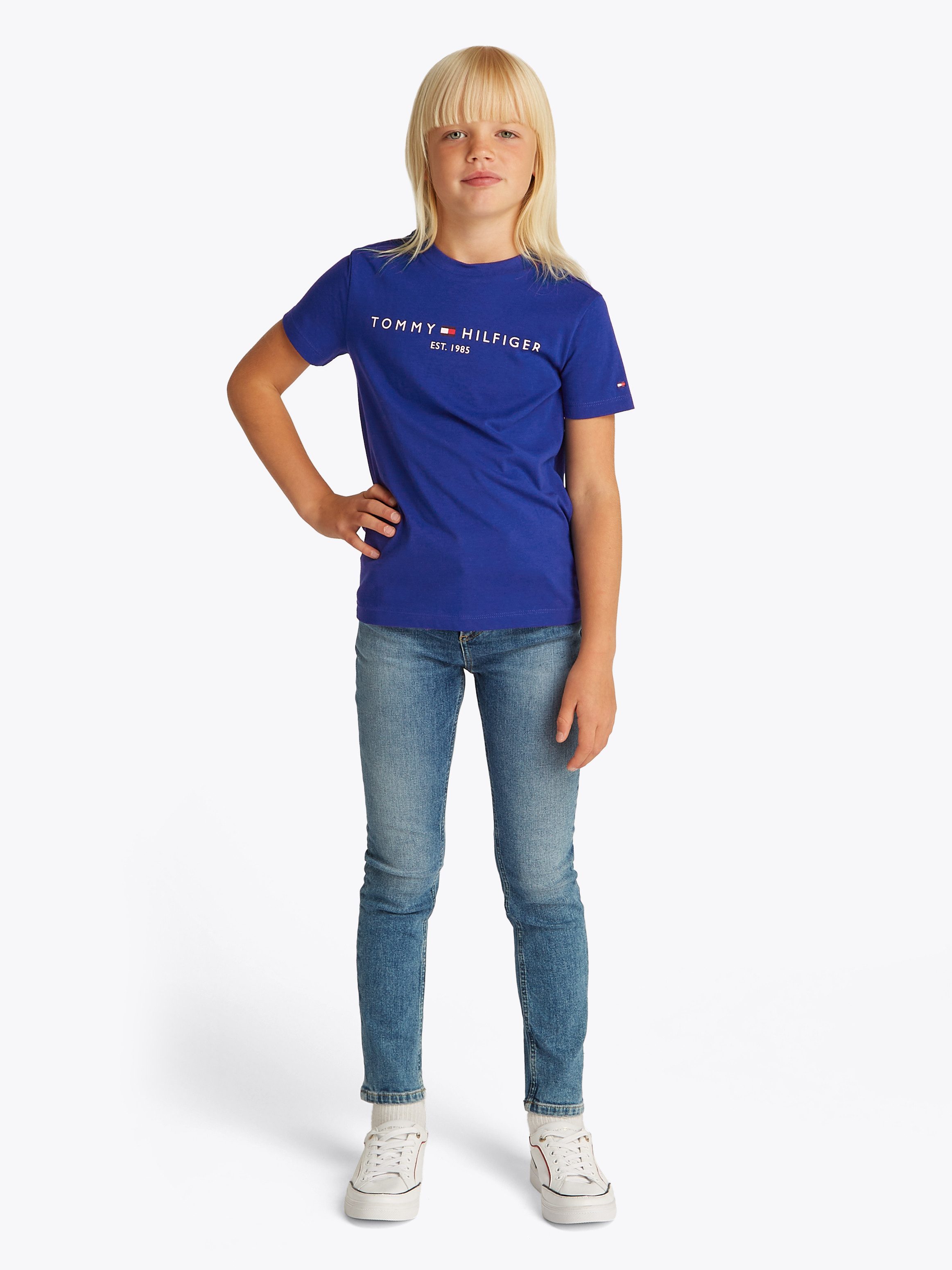 Tommy Hilfiger T-Shirt U ESSENTIAL TEE S/S mit Logoschriftzug – Bild 2 von 5