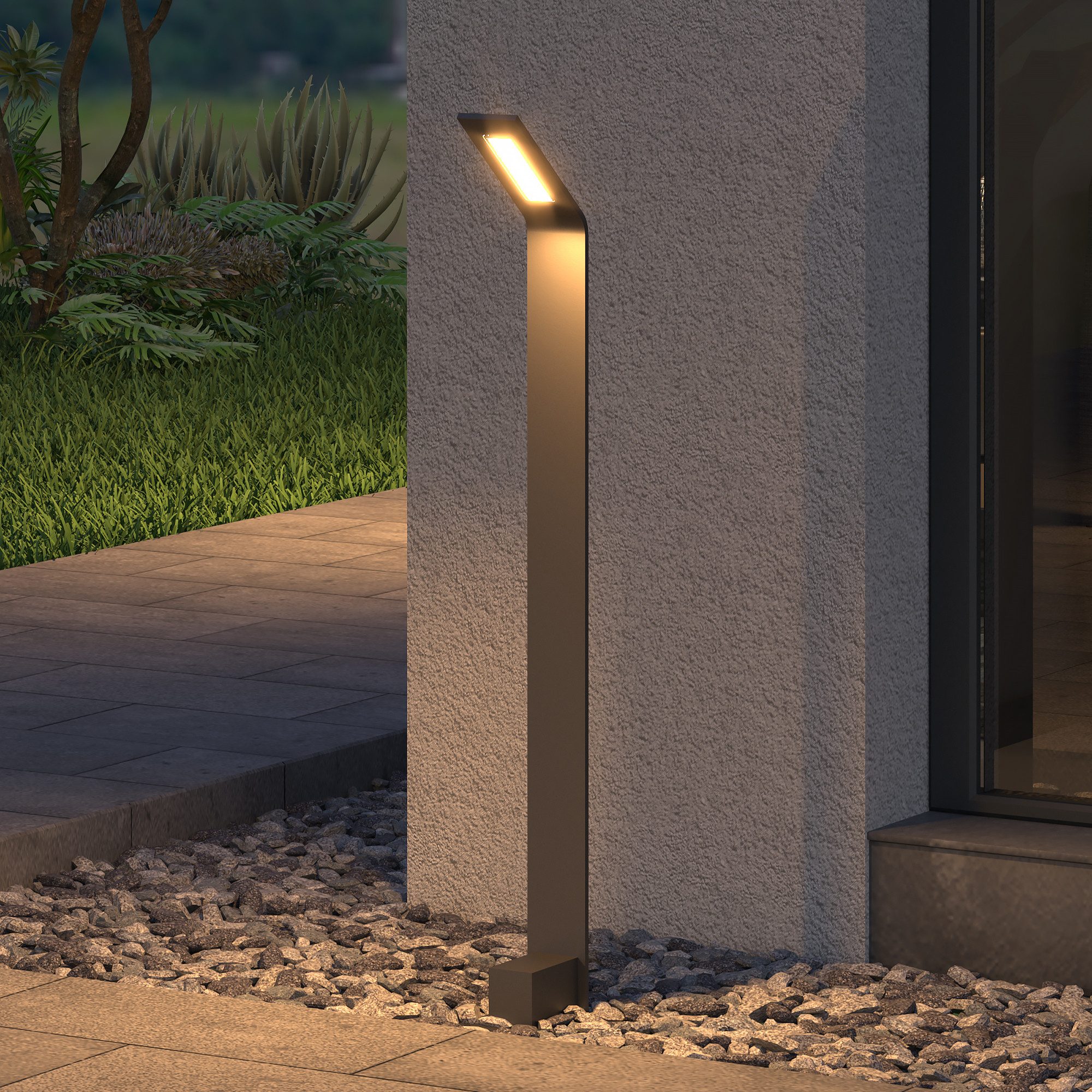 doporro LED Stehlampe Außenleuchte Außenlampe Gartenlampe günstig online kaufen
