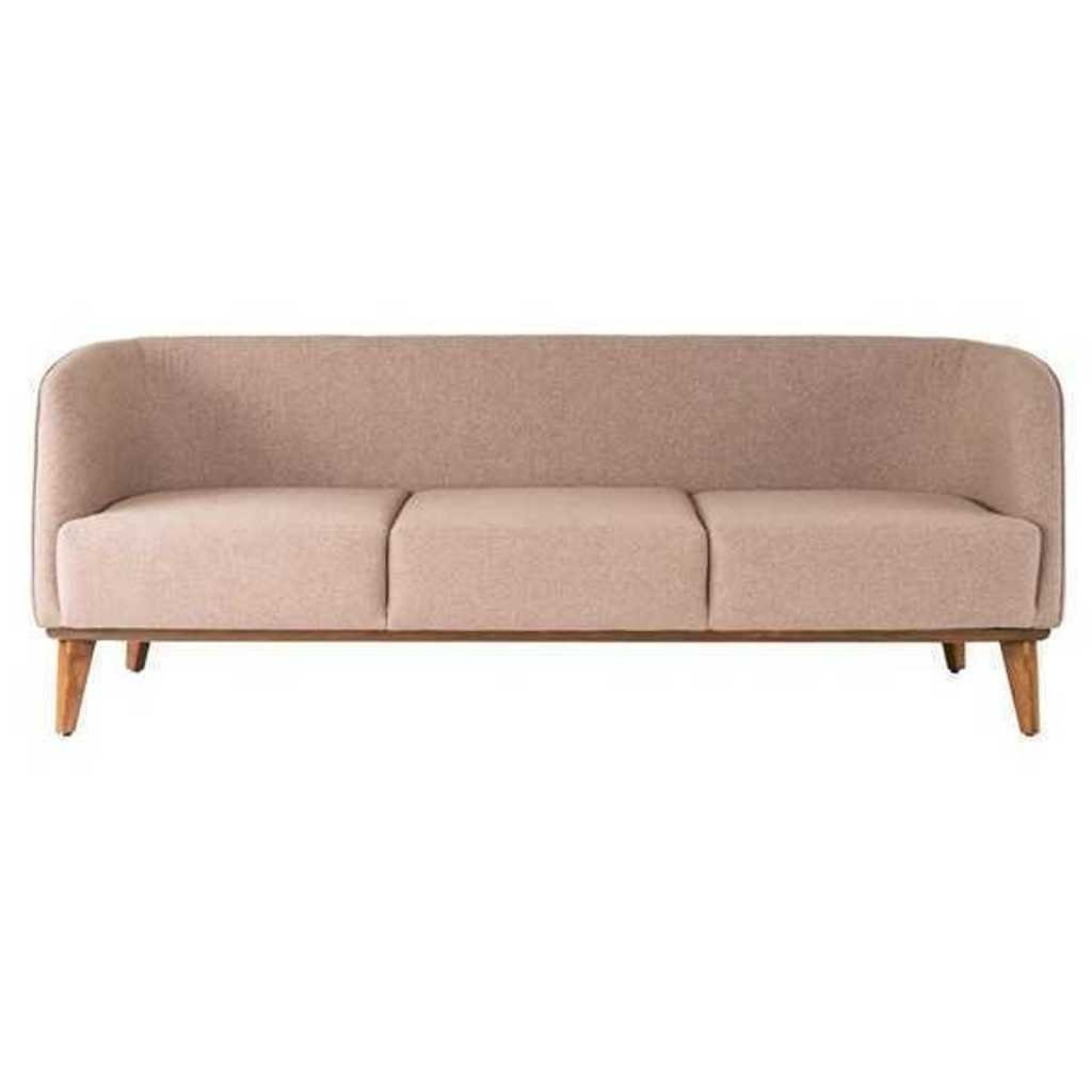 JVmoebel 2-Sitzer Beiges 1 Polster, Europa in 2-Sitzer Sofa Teile, Couch Moderne Stilvoller Wohnzimmer Made